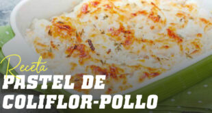 Receta de Pastel de Coliflor