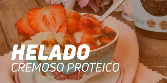 Helado Proteico de Plátano