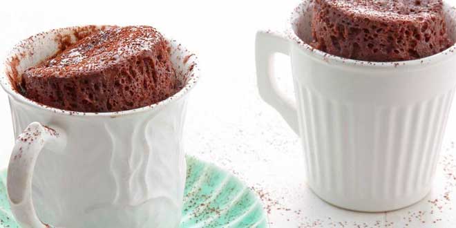 Mug Cake de Quinoa y Chocolate Mug Cake de Quinoa y Chocolate