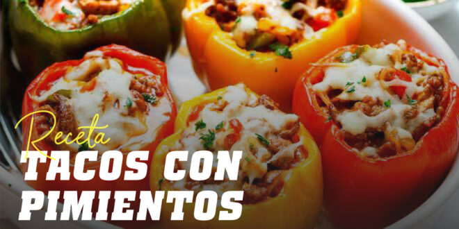 Tacos Mejicanos con Pimientos Asados