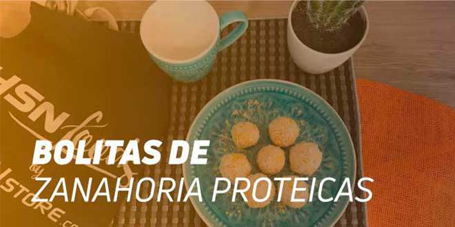 Bolitas de Zanahoria y Coco Proteicas