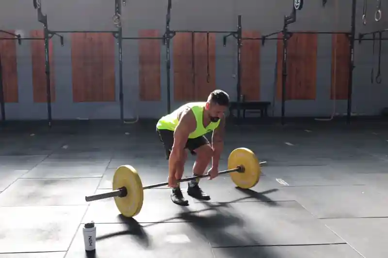 Peso muerto con barra