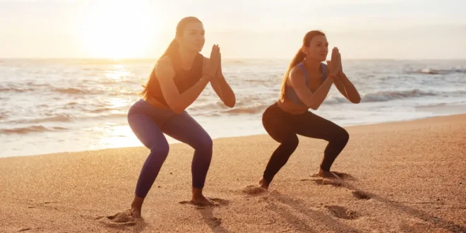 Ejercicios para entrenar en la playa estas vacaciones Ejercicios para entrenar en la playa estas vacaciones