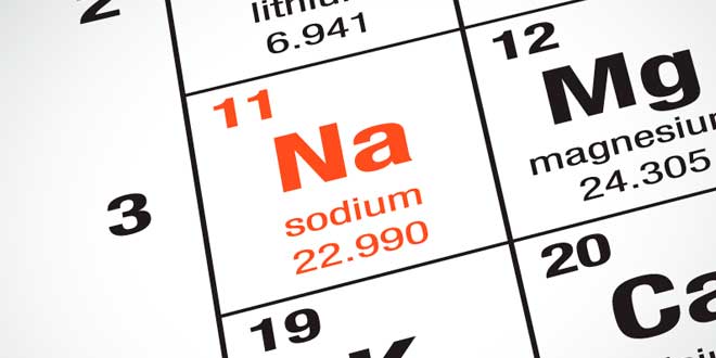 Sodio mineral esencial