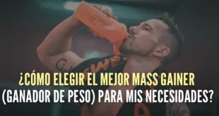 ¿Cómo elegir el mejor Mass Gainer (ganador de peso) para mis necesidades?