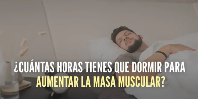 ¿Cuántas horas dormir para aumentar la masa muscular? ¿Cuántas horas dormir para aumentar la masa muscular?