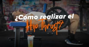 Hombre en el ginasio haciendo ejercicio para gluteos