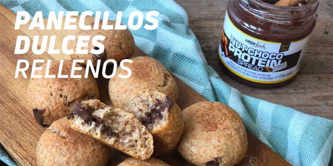 Panecillos Dulces rellenos de Chocolate Panecillos Dulces rellenos de Chocolate