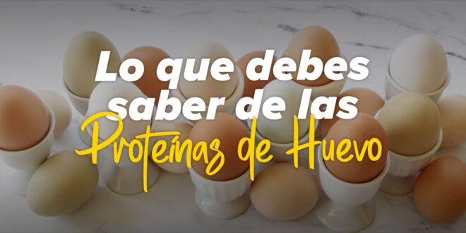 Cuántas proteínas tiene un huevo y sus beneficios en deportistas