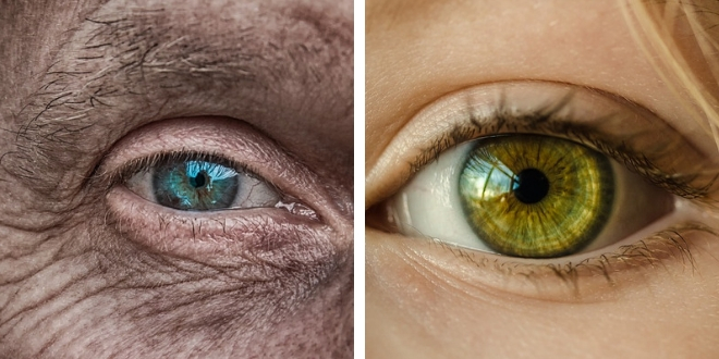 Regard de vieillissement