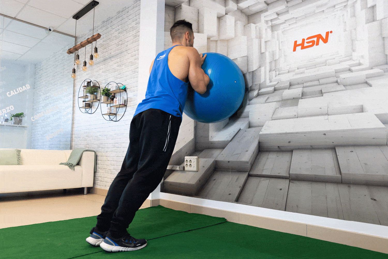 Ball Calf Raise