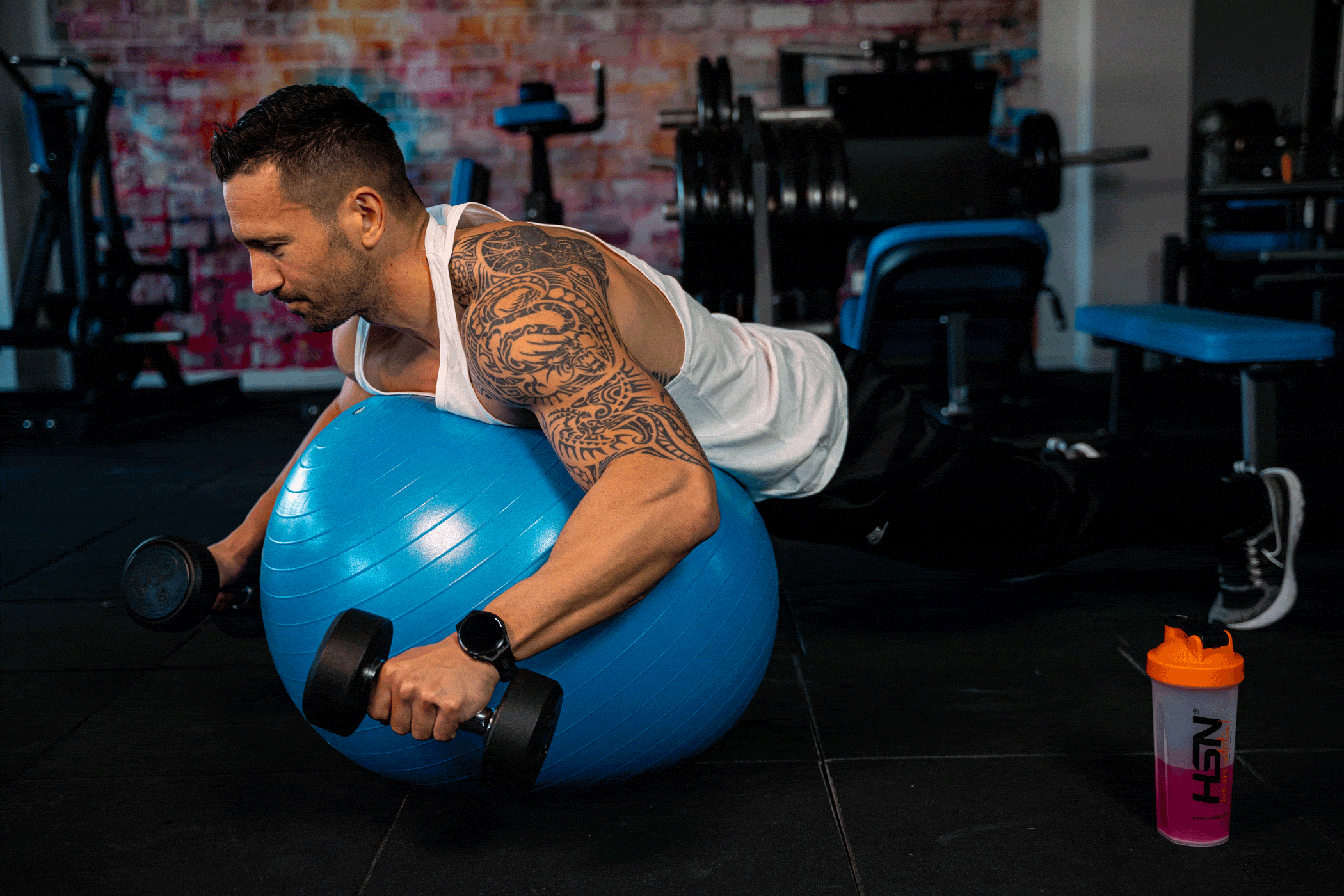 Ball Rear Deltoid Row Ball Rear Deltoid Row