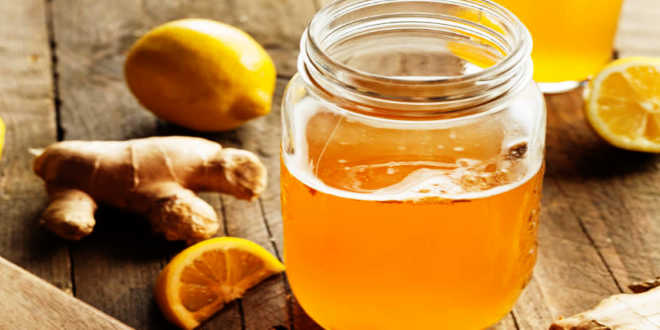 Kombuche y jengibre