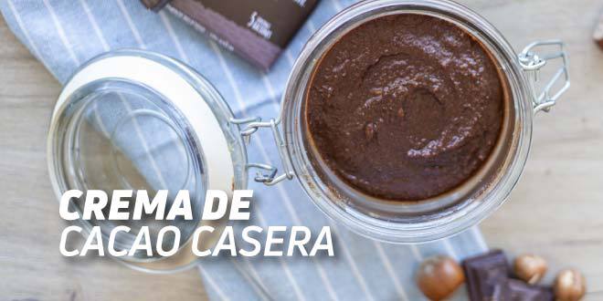 Crema de cacao y avellanas casera Crema de cacao y avellanas casera