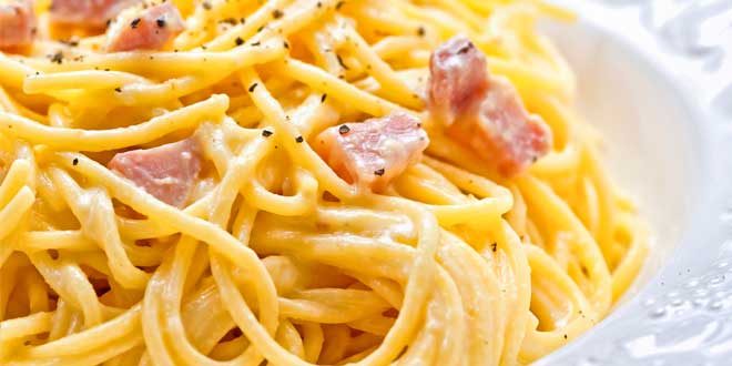 Espaguetis Carbonara