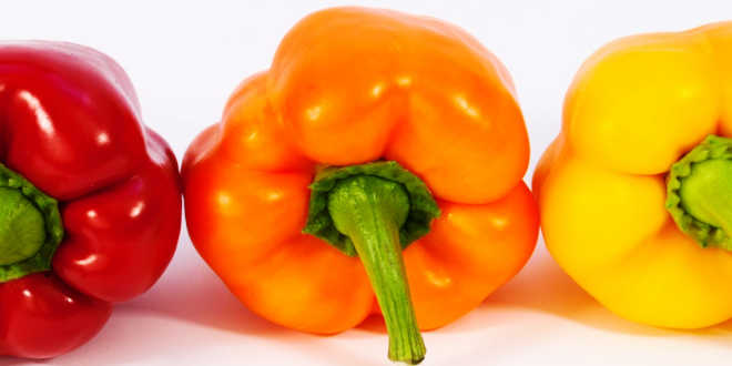 Poivron source de zéaxanthine