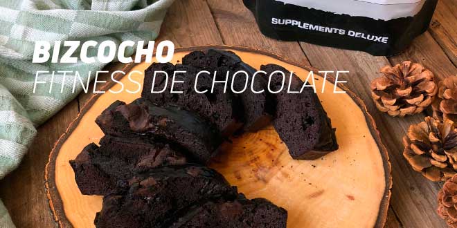 Bizcocho Fitness de Chocolate Bizcocho Fitness de Chocolate