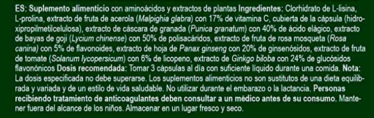 Composition du Collagène Vegan Composition du Collagène Vegan