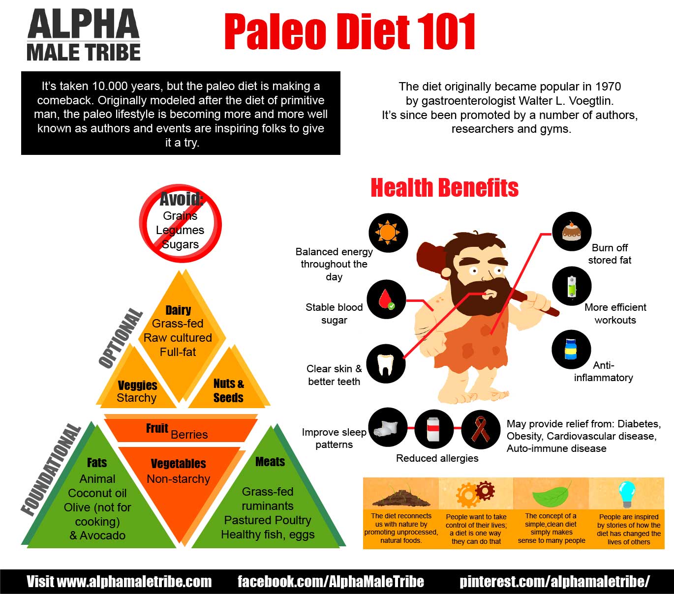 Nutrition Pyramid of the Paleo Diet