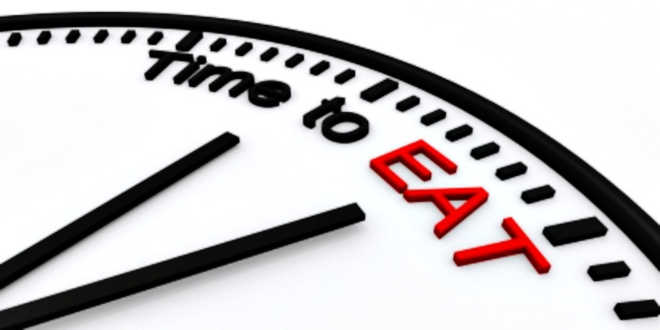 Horario cerrado para comer