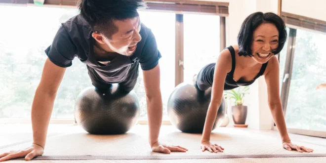 Las ventajas de entrenar con tu pareja