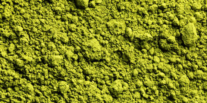 Té matcha en polvo