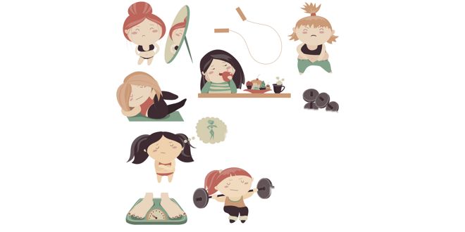 Conseguir una figura estética