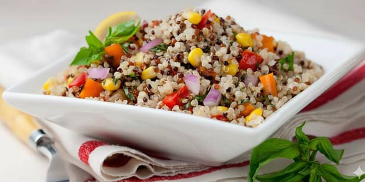 Ensalada de quinoa tricolor Ensalada de quinoa tricolor