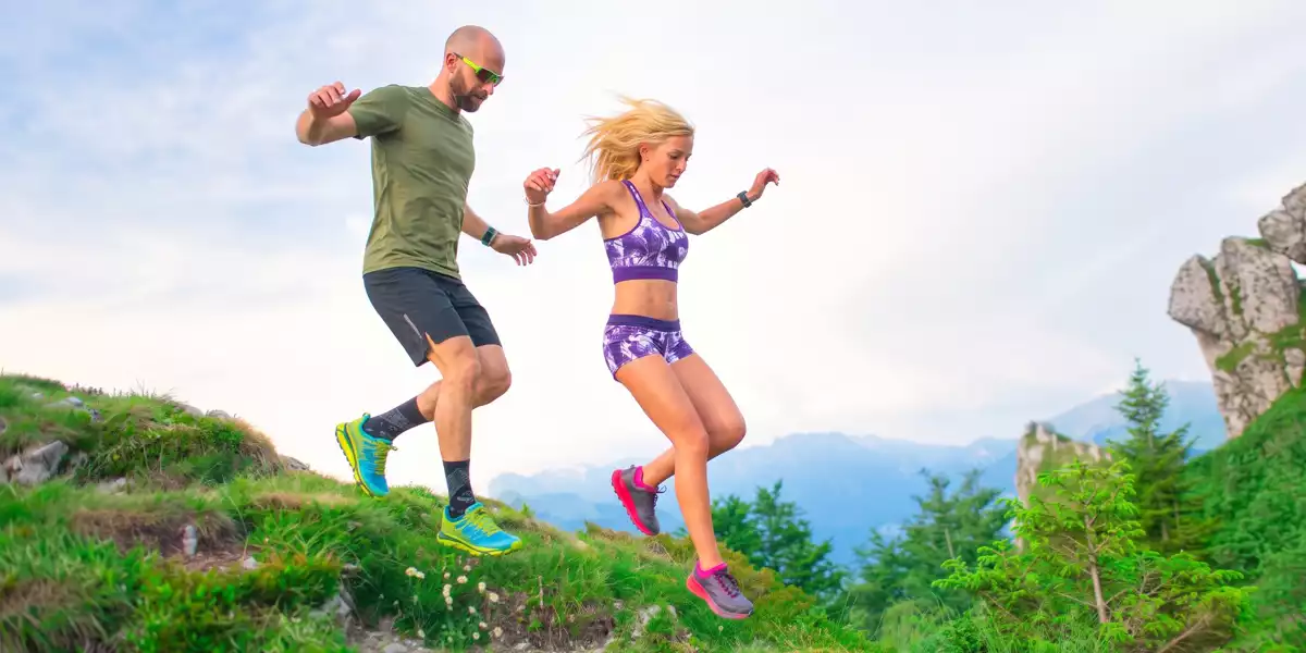 Trailrunning-Paar