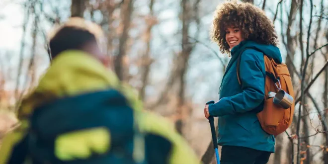 Perder peso caminando por la montaña