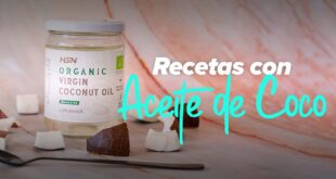 Recetas con Aceite de Coco