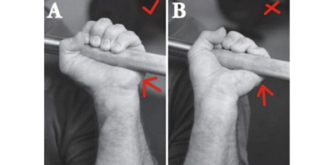 Sujeción de la barra