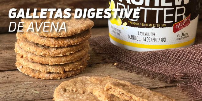 Galletas Digestive de Avena