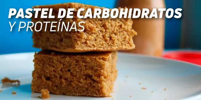 Pastel de Proteínas y Carbohidratos