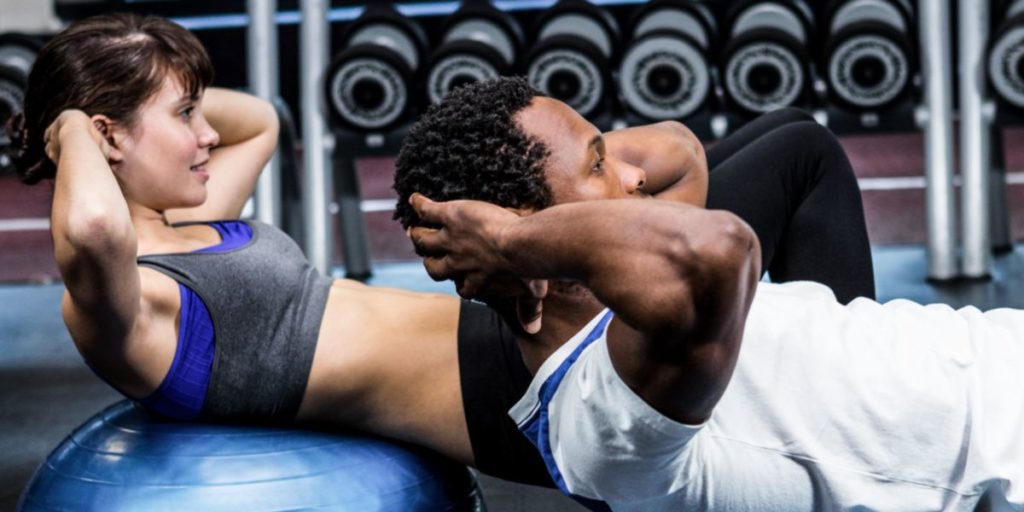 Entraînement sur Bosu