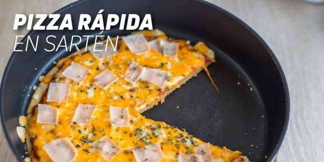 Pizza en Sartén