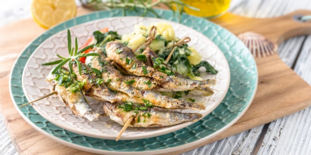 Sardinas en la dieta