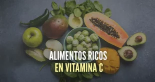 Alimentos variados ricos en vitamina C