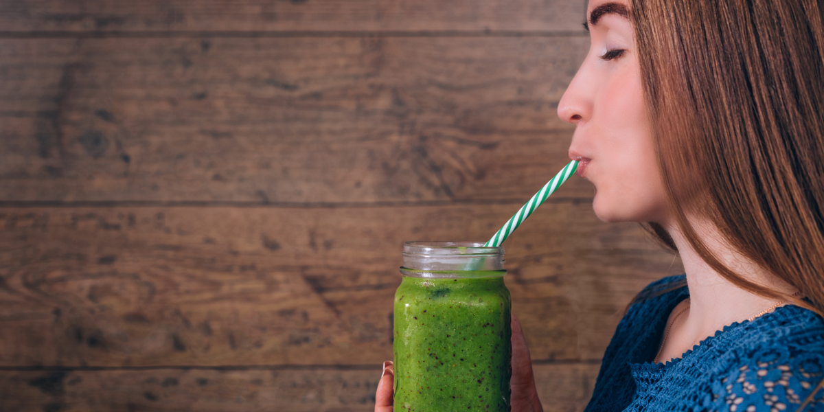 Smoothie di chlorella
