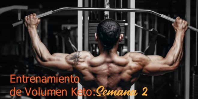 Entrenamiento de Volumen Keto – Semana 2 Entrenamiento de Volumen Keto – Semana 2