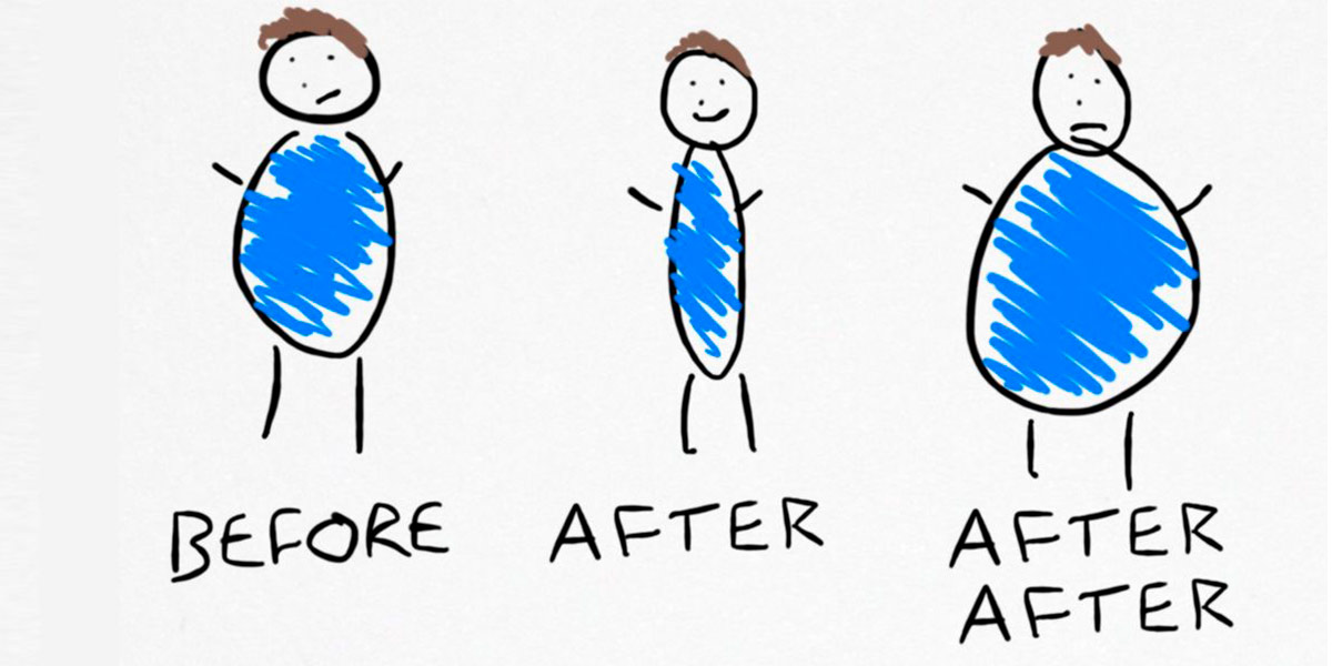 Was ist der Jojo-Effekt bei einer Diät