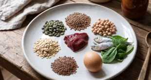 Alimentos más ricos en hierro