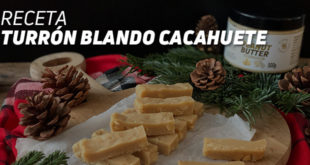 Receta Turrón Blando Cacahuete