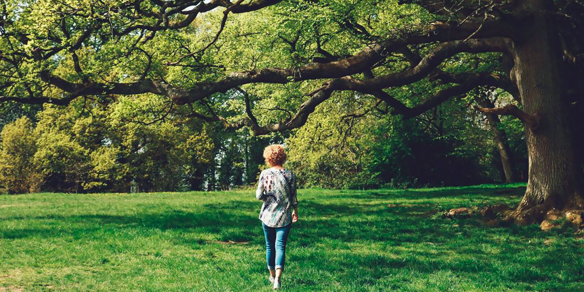 Caminar por la naturaleza