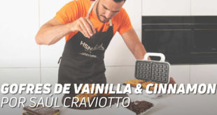 Gofres de Vainilla & Cinnamon