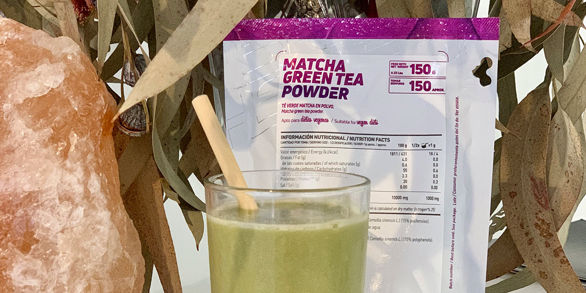 batido de té matcha