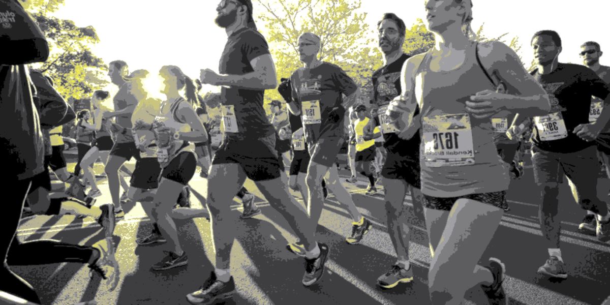 Corredores de media maratón