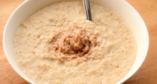 Gachas de Avena Proteicas con Cacao y Cacahuete