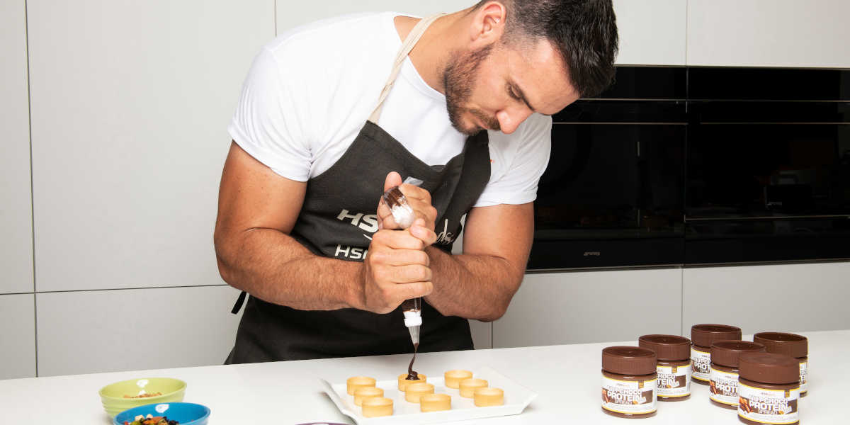 Receta Tartaletas con Nutchoco HSNfoods Saúl Craviotto