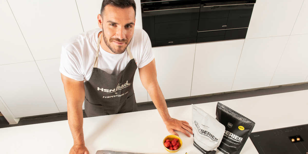 Recette Gâteau protéiné Saúl Craviotto